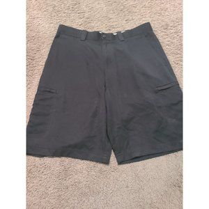 Top Flite Mens Shorts  Black Golf/Walking Casual Activewear 100% Polyester Size